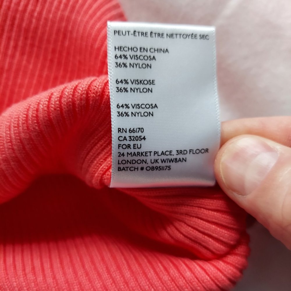 ANTHROPOLOGIE minuet off shoulder ribbed sweater - Picture 7 of 8